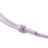 5Pcs 5 Colors Adjustable Waxed Polyester Cord Necklace Making AJEW-JB01309-01-4