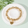 Golden 304 Stainless Steel Charm Bracelets LS-NJEW-K284-01G-N-1