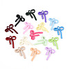 Rack Plating Spray Painted  Alloy and ABS Imitation Pearl Pendants X-PALLOY-T090-44-1