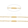 Ion Plating(IP) 304 Stainless Steel Rectangle Link Chains STAS-B041-09G-2