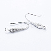 Anti-Tarnish Rhodium Plated 925 Sterling Silver STER-L054-16P-2