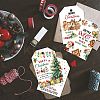 120Pcs 4 Styles Sunflower Paper Thank You Gift Tags CDIS-WH0038-06-5