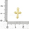 Brass Micro Pave Clear Cubic Zirconia Pendants LS-KK-L238-13G-3