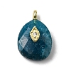 Natural Apatite Pendants G-Z090-01G-03-1