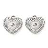 304 Stainless Steel Charms STAS-P440-01P-1