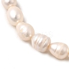 Natural Cultured Freshwater Pearl Beads Stretch Bracelets for Women BJEW-JB12302-3