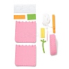 Non Woven Fabric Embroidery Needle Felt Sewing Craft of Pretty Bag Kids DIY-H140-12-2