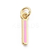 Rack Plating Brass Pendants KK-C065-02I-G-1