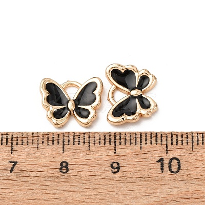 Light Gold Plated Alloy Charms LS-ENAM-L029-06B-1