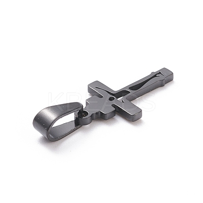 304 Stainless Steel Pendants STAS-L216-32B-1