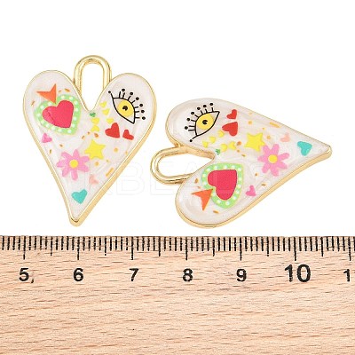 Printed Alloy Pendants AL-CBA2B10-04G-1