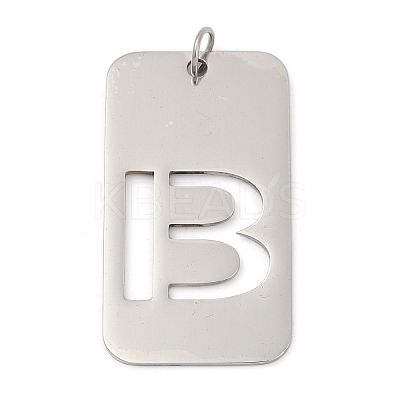 304 Stainless Steel Pendants STAS-M115-01P-B-1