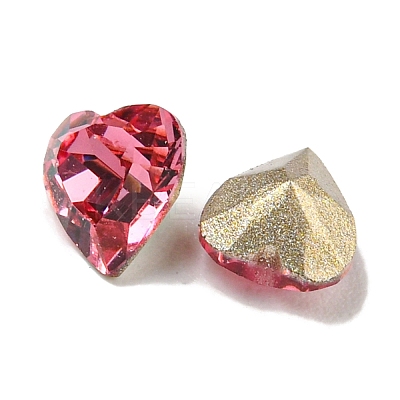 Glass Rhinestone Cabochons RGLA-L029-16B-209-1