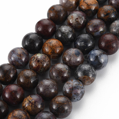 Natural Pietersite Beads Strands G-R446-10mm-13-1