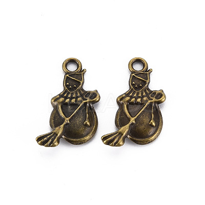 Tibetan Style Alloy Pendant Enamel Settings PALLOY-N160-73AB-1