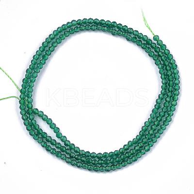 Synthetic Quartz Crystal Beads Strands G-T119-05H-1
