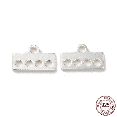 925 Sterling Silver Chandelier Component Links STER-D006-11A-S-1