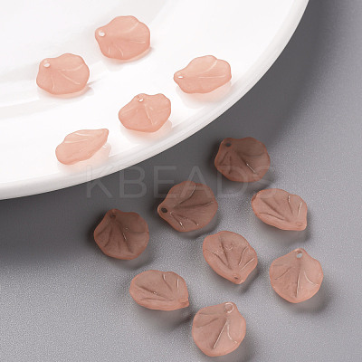 Transparent Frosted Acrylic Pendants MACR-S371-02A-763-1