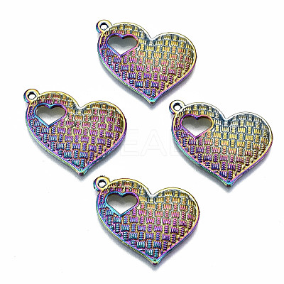 Rainbow Color Alloy Pendants PALLOY-S180-031-RS-1