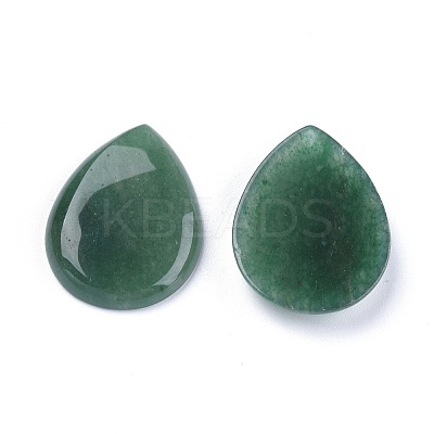 Natural Green Aventurine Cabochons G-E491-A-01-1