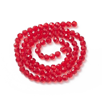 Transparent Glass Bead Strands X-GLAA-G013-8mm-99-1