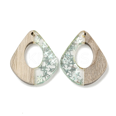 Wooden Pendants FIND-B042-07D-1