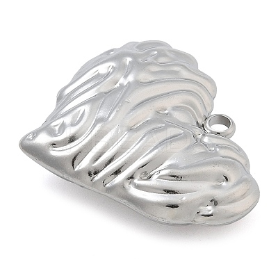 Anti-Tarnish 304 Stainless Steel Pendants STAS-M084-03D-P-1