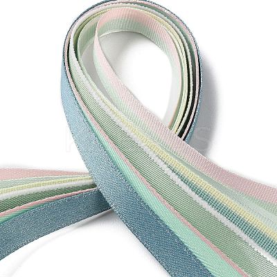 18 Yards 6 Styles Polyester Ribbon SRIB-Q022-F02-1