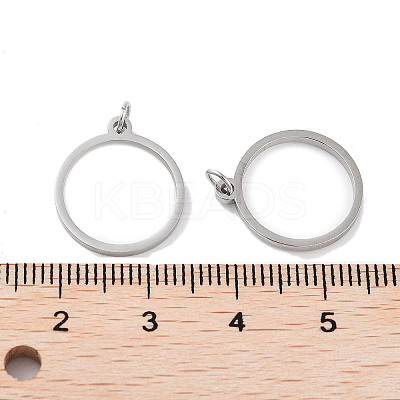 Non-Tarnish 304 Stainless Steel Pendants STAS-G324-01A-P-1