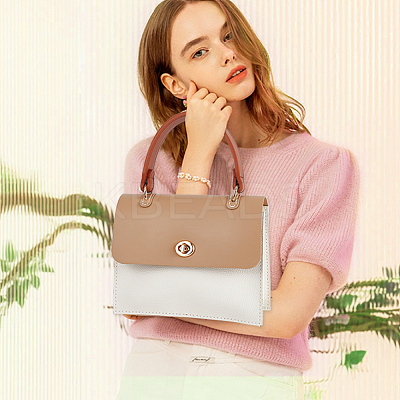 2Pcs 2 Colors PU Leather Bag Strap FIND-WR0009-28-1