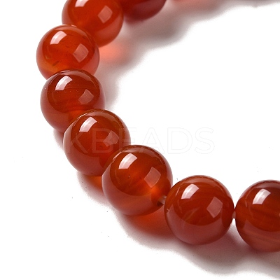 Natural Carnelian Stretch Bracelets X-B073-4-1