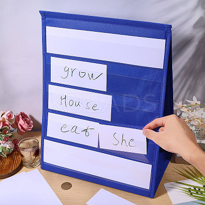 20 Bags Cloth Desk Calendar Display Holder AJEW-CA0005-47B-1