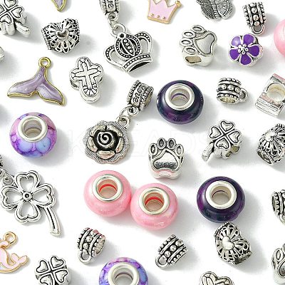 DIY European Charm Bracelets Jewelry Kit DIY-FS0005-64-1