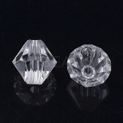 Transparent Acrylic Beads TACR-S146-4mm-01-1