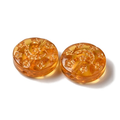 Transparent Lampwork Beads LAMP-P065-04A-11-1