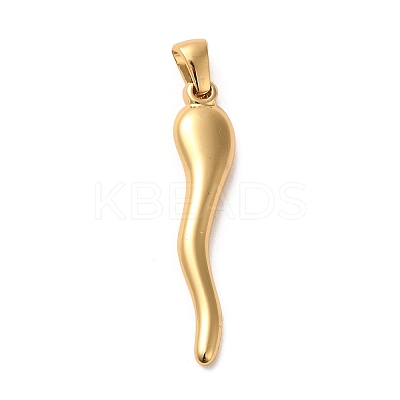304 Stainless Steel Pendants STAS-L272-014G-1