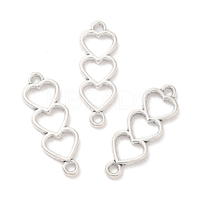 50Pcs Tibetan Style Alloy Connector Charms PALLOY-YW0003-29AS-1