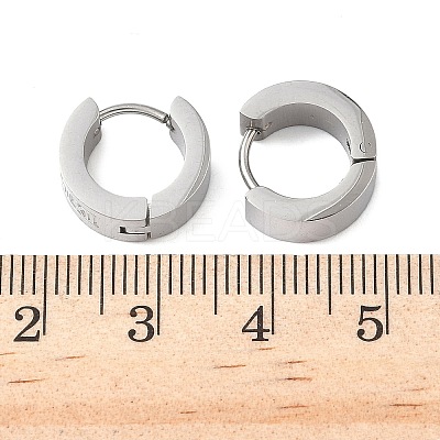 304 Stainless Steel Hoop Earrrings for Women EJEW-U066-03P-1