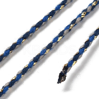 4-Ply Polycotton Cord with Metallic Thread OCOR-Z003-D115-1