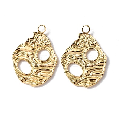 Ion Plating(IP) 304 Stainless Steel Pendants STAS-C066-11G-1