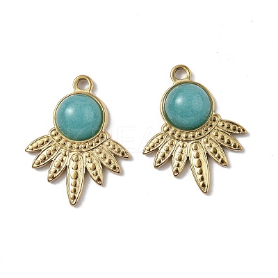 Natural Amazonite Pendants STAS-C064-VC892-1