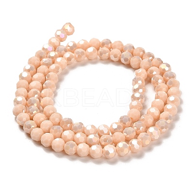 Opaque Glass Beads Stands LS-EGLA-A035-P6mm-B05-1