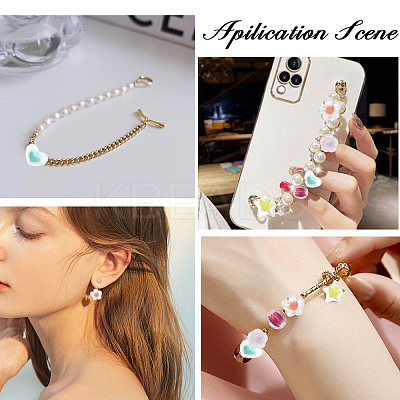 24 Style Transparent Acrylic Beads TACR-CA0001-23-1