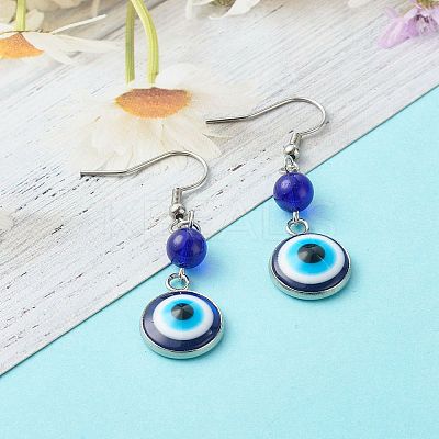 304 Stainless Steel Dangle Earrings EJEW-JE04552-02-1