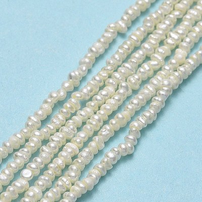 Natural Cultured Freshwater Pearl Beads Strands PEAR-A005-28-1