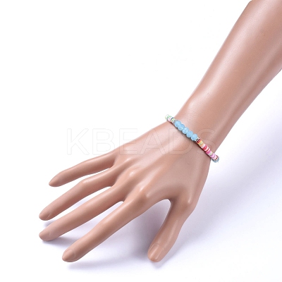 Kids Stretch Bracelets BJEW-JB05194-1