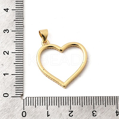 Brass Micro Pave Colorful Cubic Zirconia Pendants KK-I360-034G-1