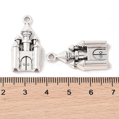 Tibetan Style Zinc Alloy Pendants TIBEP-R334-133AS-RS-1