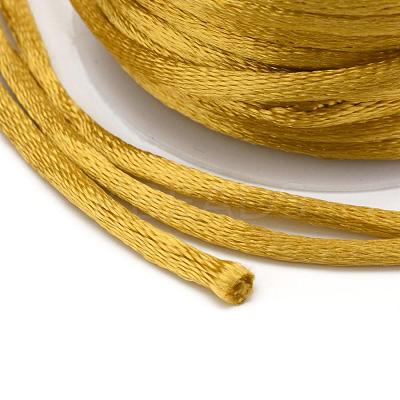 Nylon Satin Rattail Cords NWIR-L006-1mm-18-1