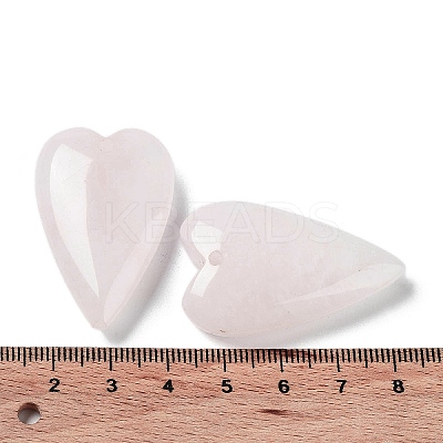 Natural Rose Quartz Pendants G-D087-02A-1